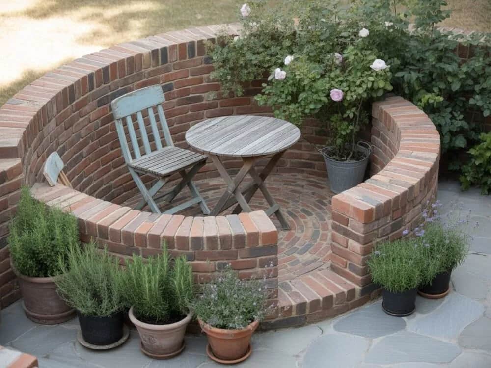 Jak samodzielnie stworzyć taras z cegły rozbiórkowej krok po kroku