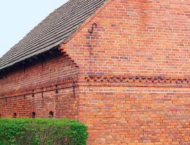 Cegły wystające co druga w murze - estetyka i funkcjonalność w budownictwie